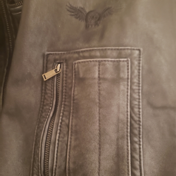 Men's leather jacket - Picture 4 of 5